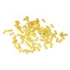 100PCS Miniature Fake Gold Bars, Mini Gold Bars for DIY Crafts, Creative Micro Figurine for Micro Landscape Home Dollhouse Fairy Garden Phone Case Decoration view 3