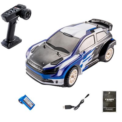 32km/h 1:12 RC Drift Rally Car SY-1203 Upgraded 4WD Polo-Style Dragster with Gyroscope, 390 High-Speed Motor, Oil-Filled Shocks, Metal Dogbones & LED Lights