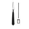 4PCS Agent Costume Accessories Secret Security Outfit Halloween Cosplay Hat Ties Fake Earpiece ID Card Party Props (Set 1) view 3