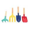 WOFASHPURET 1 Set Kids Garden Tools: Iron Shovels Fork Rake for Toddler Gardening - Children Garden Beach Digging Tools for Backyard Sandbox Outdoor Adventures view 1