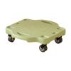 CAQYPVH Scooters with Handlebars, Floor Boards for Kids, Sensory Toys, Sit-up Boards, for Gym, Playground, and Home, Green, M view 1