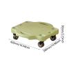 CAQYPVH Scooters with Handlebars, Floor Boards for Kids, Sensory Toys, Sit-up Boards, for Gym, Playground, and Home, Green, M view 4