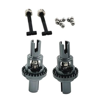 2Pcs RC Front Rear Differential Set 28T Diff Gear for Wltoys 1:28 284161 K989 K969 RC Crawler Car