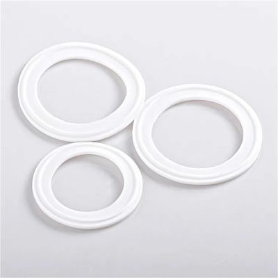 5Pcs Grooved Gasket Fits 19mm-108mm OD Pipe & 50.5mm-119mm OD Tri Clamp Type Ferrule Flange in Gaskets(108mm X 119mm)