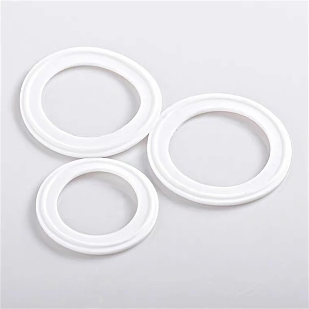 5Pcs Grooved Gasket Fits 19mm-108mm OD Pipe & 50.5mm-119mm OD Tri Clamp Type Ferrule Flange in Gaskets(108mm X 119mm)