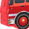 shamjina Fire Engine Pinata,Creative, Firetruck Birthday Party Supplies with Hanging Loop,Rod Blindfold and Confetti for Celebration view 3