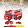 shamjina Fire Engine Pinata,Creative, Firetruck Birthday Party Supplies with Hanging Loop,Rod Blindfold and Confetti for Celebration view 4