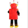 Kids Wonder Robot Costume | Tunic with Pants, Headpiece and Shoe Covers for Halloween Dress Up and Sci Fi Fun X-Small view 2