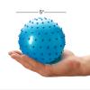 Bedwina Mini Knobby Balls - (Pack of 36) Bulk 5 Inch Sensory Balls and Spiky Massage Stress Balls with Pump, Fun Bouncy Ball Party Favors view 2