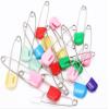 20 Pcs 2 Inch Baby Infant Child Cloth Nappy Diaper Pins Safety Locking Holder Colorful Safety Pins Heavy Duty, Diaper for Pins and Fasteners,Cloth Diapers and Accessories,Diaper Fasteners view 1
