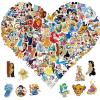 100pcs Cartoon Stickers for Kids, Cute Vinyl Waterproof Decal for Water Bottle Laptop Guitar Luggage Toy Sticker for DIY Decorate Bumper Phone Hard Hat Kids Teens -Fun Characters,Party Gift (100pcs) view 1