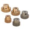 7075 Aluminum Alloy 48P Pinion Gear Set | 5PCS 16T - 24T Motor Gears Kit for 1/10 RC Car | High - Speed Long - Lasting Replacement Gears/Crawler/Drift Racing view 2