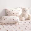 100% Natural Jersey Cotton Toddler Pillowcases (13x18 Inches) - Set of 2 Ultra-Soft Breathable Pillow Cases with Envelope Closure for Nursery and Travel, Brown Dog view 1