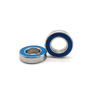 5pcs 4x7x2.5 mm MR74 2RS ABEC-7 Electric RC Cars Trucks Miniature Bearings L740D Blue Rubber Sealed