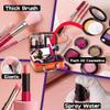 Kids Makeup Kit for Girls - Pretend Play Makeup Set with Bag, Makeup Set Toy for Little Girls,Beautiful Christmas Birthday Gift for Kids Age 3+ (No Real Makeup) view 3