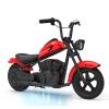 24V Electric Dirt Bike, 250W Electric Motorcycle w/LED Light, Leather Seat- Two Speed Max Up to 14MPH & 60 Minutes Continuous Motorbike for Kids/Teens view 1