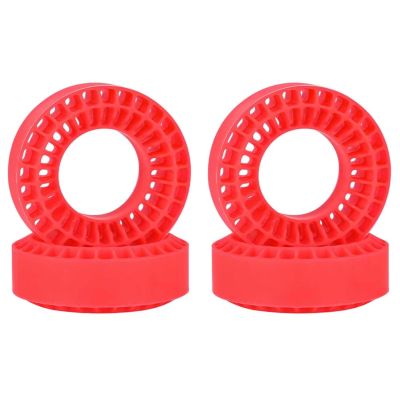 For TRX4M For SCX24 For Fcx24 Ax24 Enduro24 1/18 1/24 1.0 Tires Silicone Rubber Lnsert Foam For Fit 55 * 20mm Rc Crawler Car Upgrade Part RC Upgrade Parts(Red)