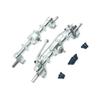 1/16 RC Car Upgrade Parts C14 C24 C34 C44 C54 C64 C74 B14 B24 Metal Front Rear Portal Axle Accessories Compatible with Various RC Models(Silver) view 1