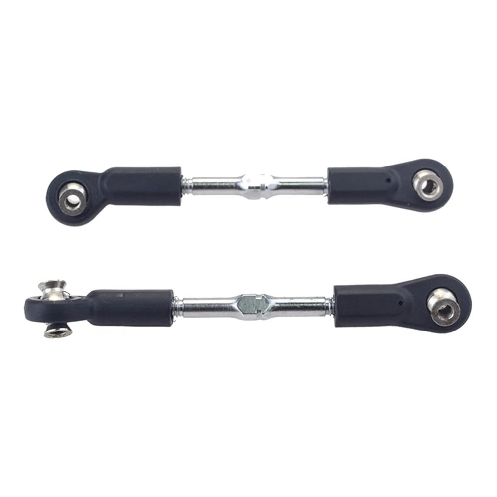 Compatible with ZD for Racing for DBX-07 EX-07 1/7 RC Car Upgrade Parts Spare Replacement Accessories 2Pcs Front Steering Rod 8020 RC Car Accessories