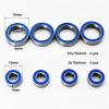 8pcs Rubber Sealed Mini Bearings Kit 5x10x4mm 10x15x4mm RC Car Upgrades Parts Accessories MR105 6700 2RS Bearing view 2