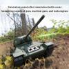 Hmhetay Soviet T-34 RC Tank, 2.4G Remote Control Medium Military Tank Model with Sound Smoke Shooting Effect, Gift for Army Fans - Basic Edition view 4