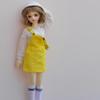 YHYQiFei Bjd Doll Clothes for 1/3 1/4 1/6 Bjd Dolls,Ball Jointed Doll Clothes,Handmade, Suspenders Skirt for Bjd Dolls Gifts (Gray, 1/3) view 4