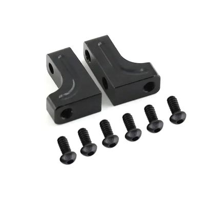 1 Set 12x6x18MM Metal Servo Mount Compatible with 1 10 Scale RC Cars Fits Models 90021 90022 90028 RC Car Accessories Parts