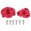 Aluminum Alloy Housing Cush Drive RC Car Spare Part Durable Lightweight CNC Precision Machined for XMAXX 8S 1/5 EREVO 2.0 VXL 1/10 RC Red 23g 2 Parts view 1