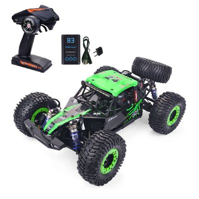 wheelfun Racing DBX-10 1/10 RC Desert Truck 4WD Remote Control Off Road Vehicle 3660 Brushless Motor All Terrain Tires Model Car Hobby Grade Model for Adult(Green)