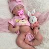 20 Inch Open Mouth Reborn Baby Dolls Silicone Full Body - Lifelike Sleeping Newborn Baby Doll Girl Anatomically Correct Toy view 1