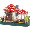 1126PCS Mini Mushroom House Building Blocks Set,Unique Treehouse Arichtecture Ornament, Creative Toy Gift for 6+ Kids or Adults view 1