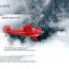 A300 Beech D17S RC Airplane, 3D/6G 2.4G 4CH Brushless Remote Control Airplane, 550mm Wingspan EPP Fixed Wing Aircraft with LED Light, Ready to Fly, Aircraft for Experienced (RTF Version) view 3