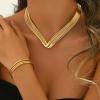 AGAOZHYEM Necklace and bracelet set view 2