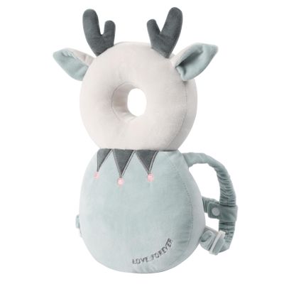 HGTC Baby Head Protection Backpack - Soft Lightweight Fall Cushion for Toddlers During Crawling & Walking, Helps Ease Impact from Backward Tumbles(Deer)