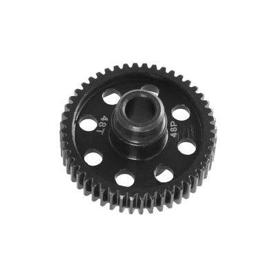 48P 48T 55T 62T 70T Steel Spur Gear Transmission Gear Compatible with 1 10 Scale 4-Tec 2 0 3 0 RC Cars Upgrade Parts Accessories(48T)
