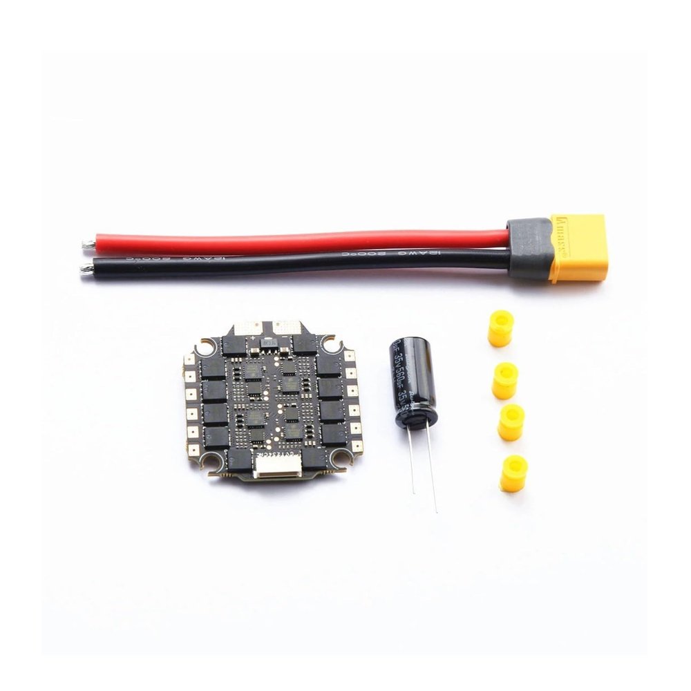 HTLNUZD F405 V2 F4 V3S Flight Control FC & BLS-50A/65A 4in1 ESC Stack Compatible with FPV Drone Quadcopter, Alternative to Speedybee F405 (50A V2 ESC)