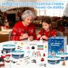 Zaycca 4Pack Stocking Stuffers for Kids,Build Snowman Kit,Christmas Craft Gifts with Air-Dry Modeling Clay, Creative Toys for Christmas Games & Holiday Fun for Boys Girls view 3