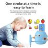 Interactive Educational Drawing Machine, Drawing Robot for Kids, Montessori Painting Learning Toy with 100 Painting Cards, Foster Hand-Eye Coordination Creativity for Age 3-8 Boys Girls Birthday view 2