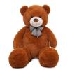 47 inch Big Giant Teddy Bear Stuffed Animals, Dark Brown Soft Plush Life Size Bear Toy All Ages Gift for Children/Girlfriend/Valentine's Day/Christmas/Birthday/Baby Shower/Wedding/Party Decorations view 1