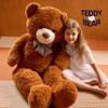 47 inch Big Giant Teddy Bear Stuffed Animals, Dark Brown Soft Plush Life Size Bear Toy All Ages Gift for Children/Girlfriend/Valentine's Day/Christmas/Birthday/Baby Shower/Wedding/Party Decorations view 4
