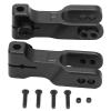 2PCS Anti Roll Bars Sway Bar Arms Front Suspension Stabilizer Bar Aluminum Alloy Replacement Parts with Screws for 1/7 Scale Remote Control Car (Black) view 1