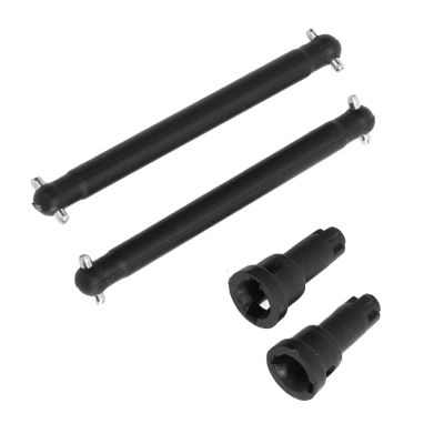 Milltrip RC Rear CVD Drive Shaft Dogbone Set Steel Construction Efficient Metal Front Rear CVD Drive Shafts Transmission Shaft for SCY16101 16102 16103 16201 1/16 RC Car