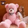 47 inch Big Giant Teddy Bear Stuffed Animals, Pink Soft Plush Life Size Bear Toy All Ages Gift for Children/Girlfriend/Valentine's Day/Christmas/Birthday/Baby Shower/Wedding/Party Decorations view 3