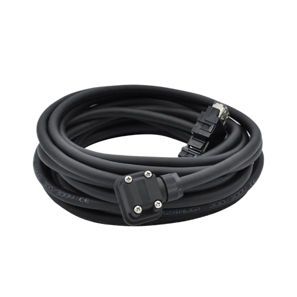 CHMIFTNX Servo Motor Encoder Cable J3J4JE Connection Cable MR-J3ENCBL20M-A1-L J3ENCBL20M-A1-H(15M,MR-J3ENCBLXXM-A1-L)