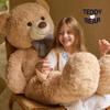 47 inch Big Giant Teddy Bear Stuffed Animals, Light Brown Soft Plush Life Size Bear Toy All Ages Gift for Children/Girlfriend/Valentine's Day/Christmas/Birthday/Baby Shower/Wedding/Party Decorations view 4