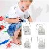 20 Pcs DIY Child Apronsfor Boys Girls 15.7 * 19.6inch DIY Painting White Apron Bulk Fun Educational Craft Coloring for Baking Kitchen Cooking Classroom Party view 3