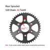 520 Chain 42T 45T Rear Scket for 125 200 250 390 RC ABS 401(520 42T Rear) view 2
