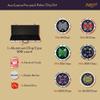Playzaic 500-piece Aluminum Ace Casino Poker Chip Case - 14-gram Heavy Clay Composite Set - Casino Chips for Texas Holdem, Blackjack - Betting Game Accessories view 2