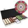 Playzaic 500-piece Aluminum The Mint Poker Chip Case - 13.5-gram Heavy Clay Composite Set - Casino Chips for Texas Holdem, Blackjack - Betting Game Accessories view 1
