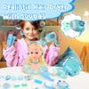 Doll Head for Hair Styling Kids Toy KitPrincess Styling Head Beauty Hair Stylist with Hairdryer Hair Straightener Hair Accessories Set Birthday Gift for Girl 3 4 5 6 7 8+ Year Old Toy view 4
